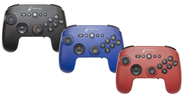 CYBER・ゲーミングコントローラー6B 無線タイプ（Switch2用） 3色