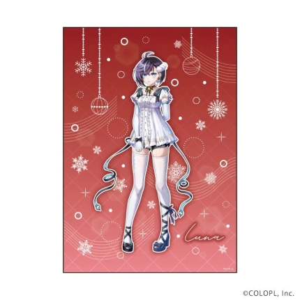 A3クリアポスター「白猫プロジェクト」01～03/クリスマスver. ルナ・シエラ・オスクロル