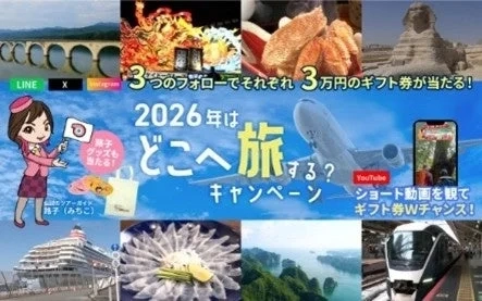 2026年はどこへ旅する？キャンペーン