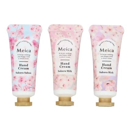 Meicaハンドクリーム3本セット さくら 2026