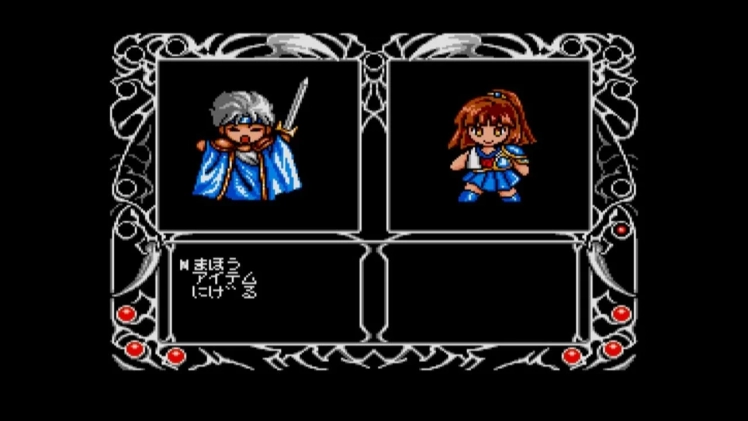 魔導物語1-2-3 戦闘画面