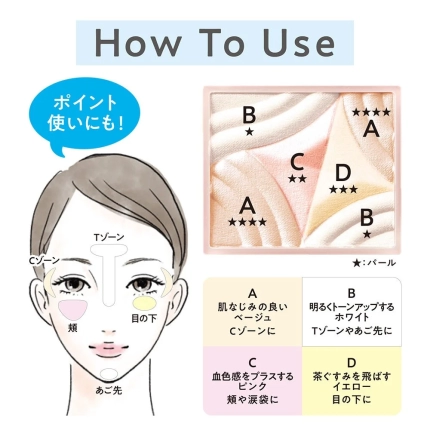 H1 ペールハイライト 使い方