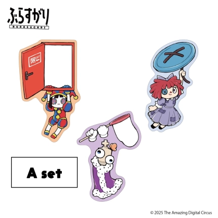 「ぶらさがり」シリーズの「アメイジング・デジタル・サーカス」キャラクターグッズ「Aセット」
