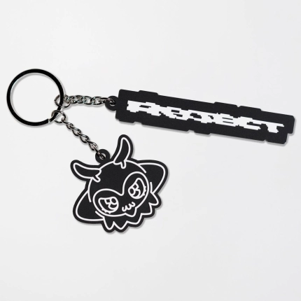 REJECT STANDARD RUBBER KEY CHAIN（商品）