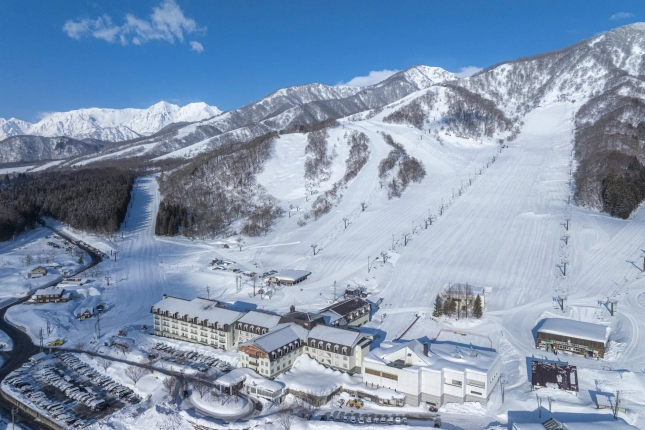 スキー場の全景