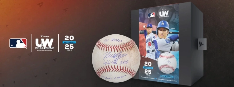 MLB Fanatics UW UNDER WRAPS BASEBALLS VOL. II
